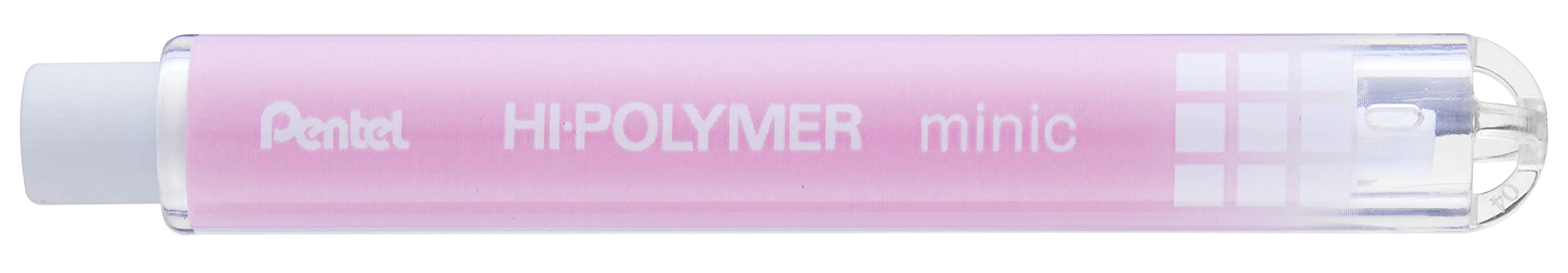 pentel-minic-ze82-stylo-gomme-compact-corps-rose image 2