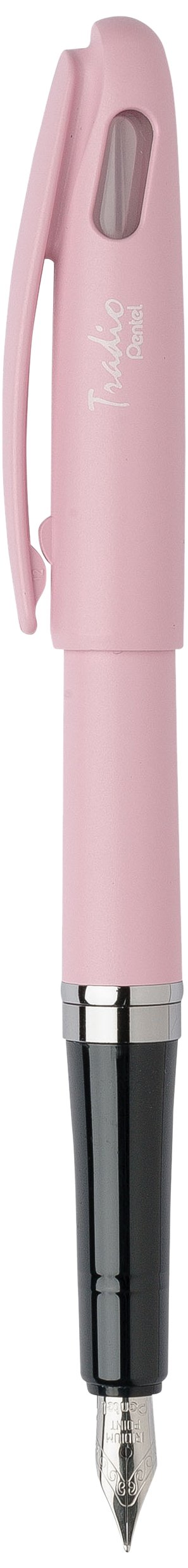 pentel-tradio-trf97-pastel-orange-lot-de-12-stylos-plume-encre-bleue image 4