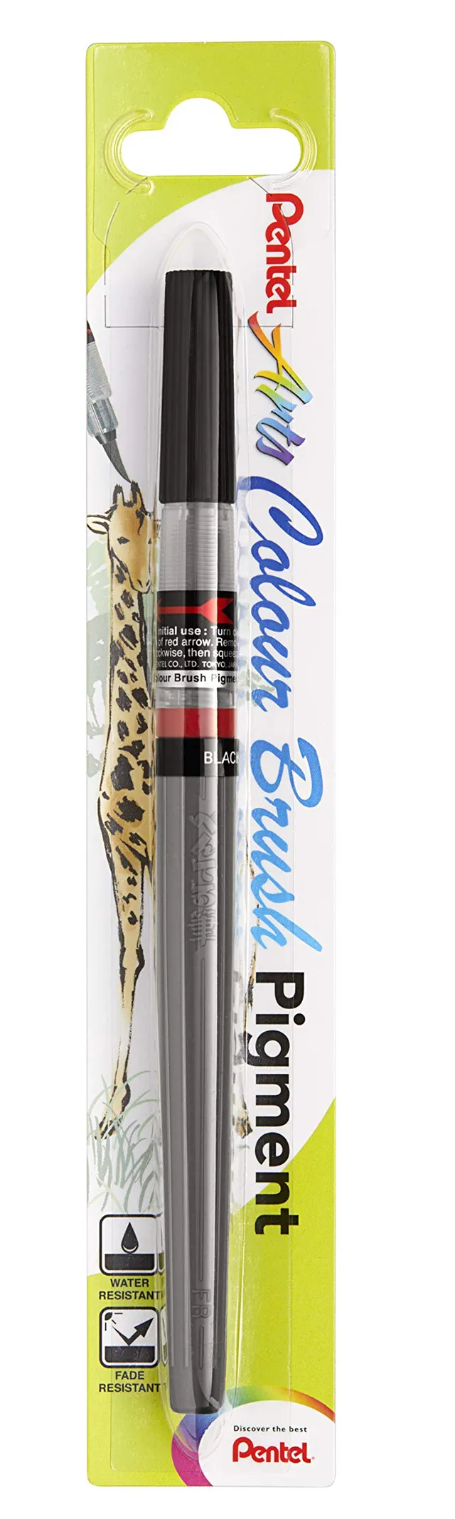 pentel-xgfp-101x-colour-brush-pinceau-nomade-rechargeable-encre-pigments-noire-p image 1