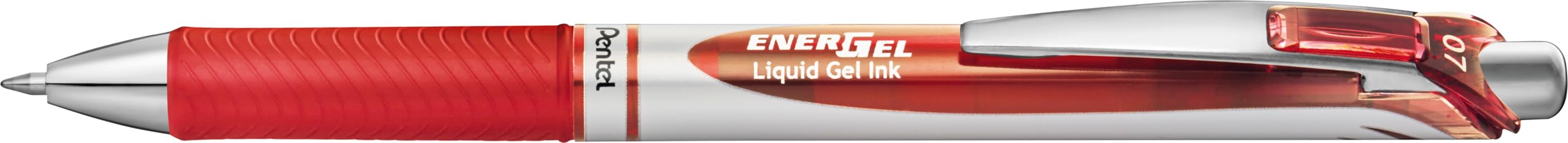 pentel-bl77-energel-roller-gel-r-tractable-0-7-mm-rouge-lot-de-12 image 1