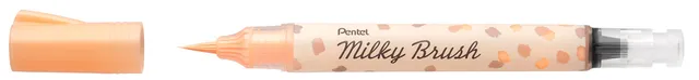 pentel-arts-milky-brush-xgfh-pfx-feutre-pinceau-encre-gel-pastel-pointe-nylon-or image 1