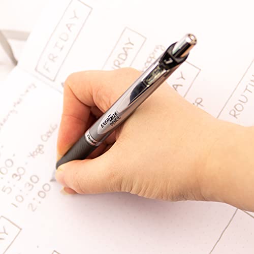 pentel-pl77-a-porte-mine-0-7-mm-aluminium-noir-lot-de-12 image 5