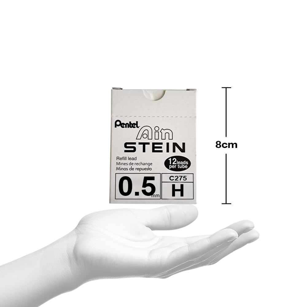 pentel-ain-stein-h-0-5-mm-mines-porte-mines-lot-de-12-tuis-de-40 image 8