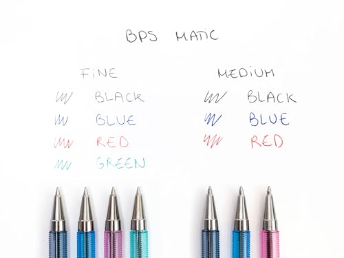 pilot-bps-matic-stylo-bille-r-tractable-rechargeable-rouge-pointe-fine-0-7-mm-lo image 8