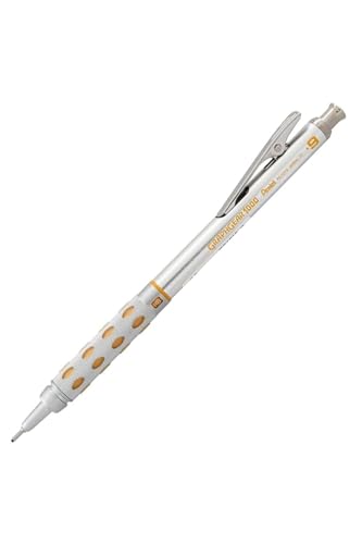 pentel-graphgear-1000-lot-de-12-porte-mines-0-9-mm-m-tal-canon-r-tractable image 2