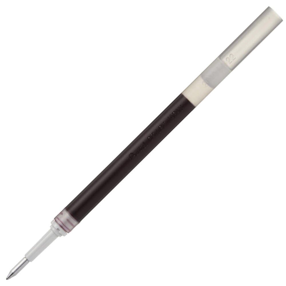 pentel-energel-lr7-recharge-roller-gel-0-7-mm-bordeaux-lot-de-12 image 1