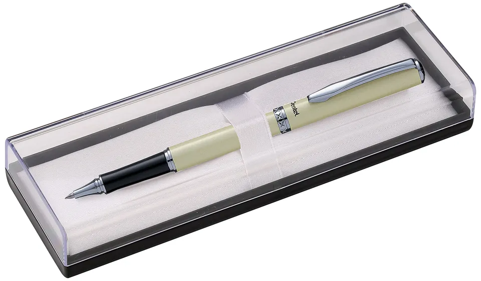pentel-sterling-roller-gel-non-r-tractable-cr-me-0-7-mm-noir image 1