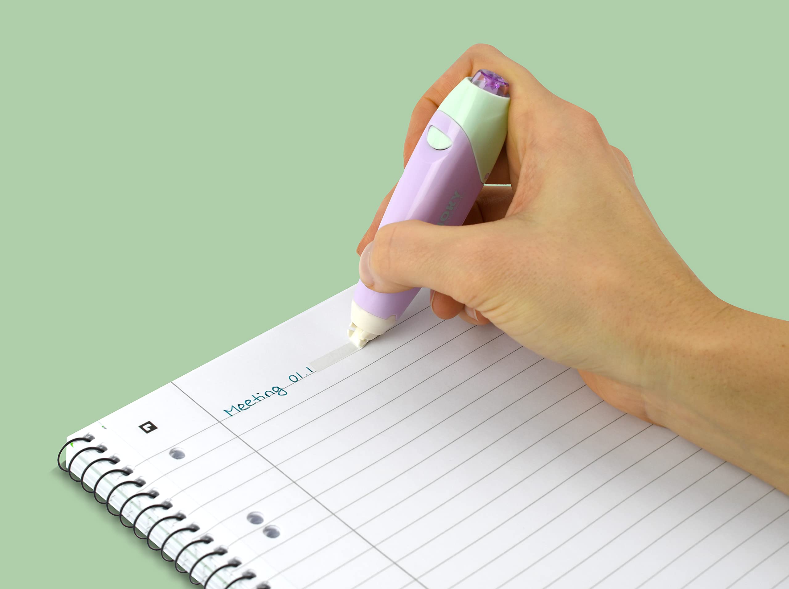 pentel-knoky-xztt805-ruban-correcteur-r-tractable-rechargeable-5-mm-x-6-m-violet image 5