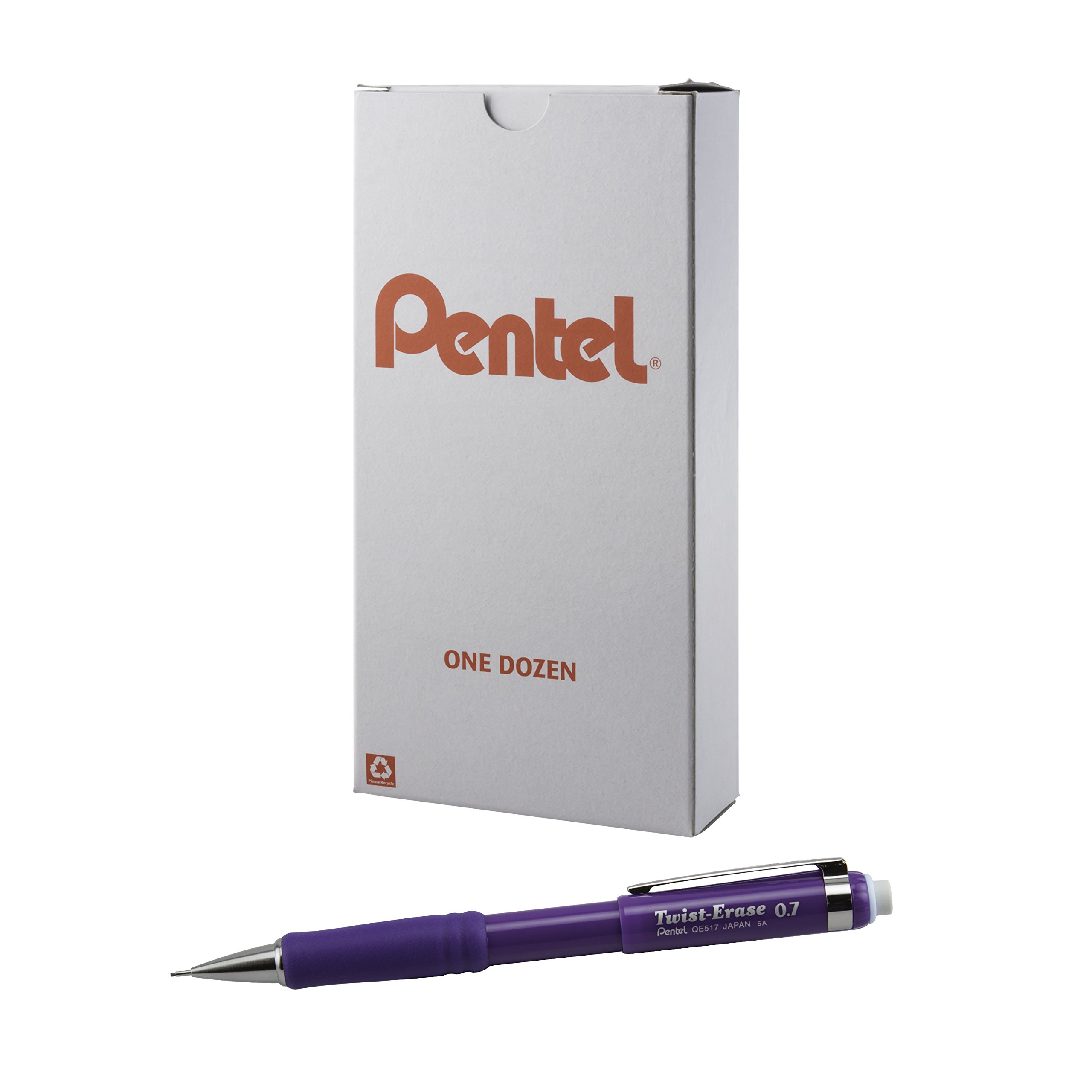 pentel-twist-erase-iii-qe517-porte-mine-0-7-mm-turquoise-lot-de-12 image 8