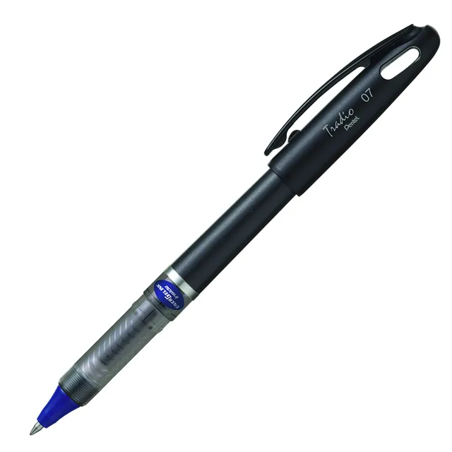 pentel-bl117-roller-gel-0-7-mm-encre-noire-lot-de-12 image 1