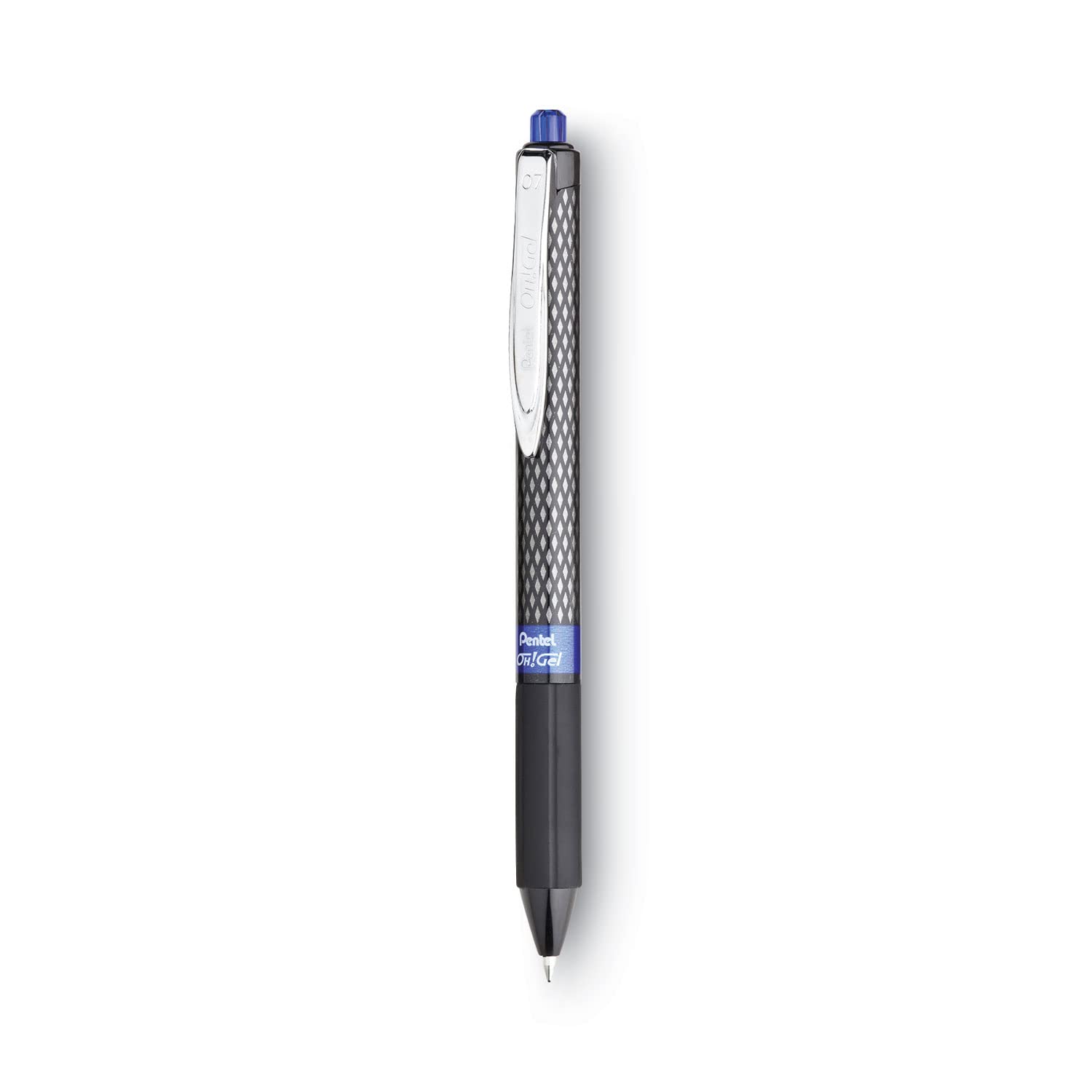 pentel-oh-gel-k497-lot-de-3-rollers-gel-r-tractables-bleu-0-7-mm image 3