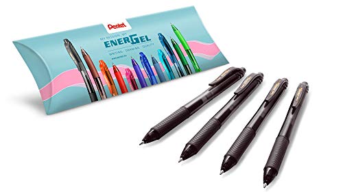 pentel-energel-x-bl107-roller-gel-r-tractable-pack-de-4-noir-pointe-0-7-mm image 8