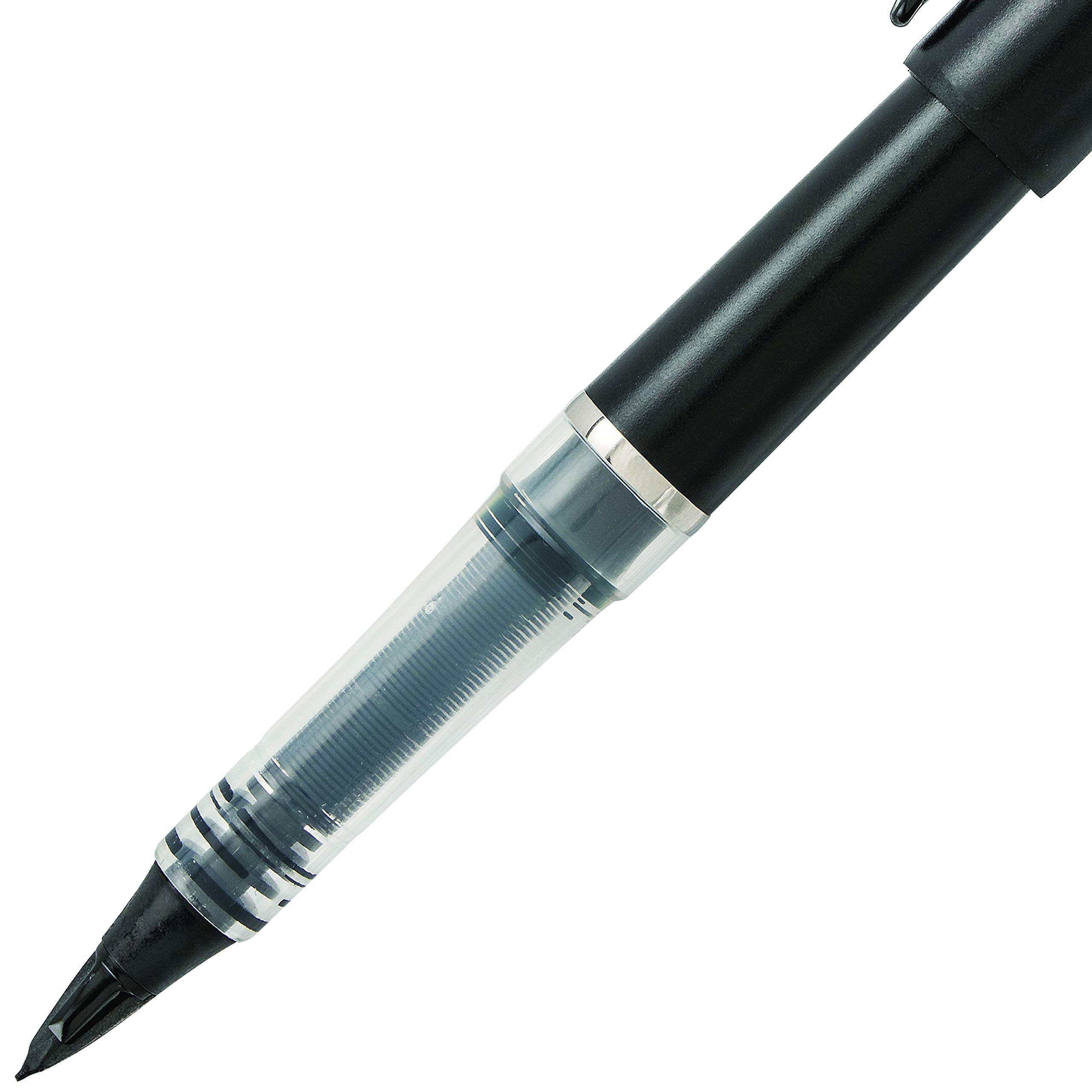 pentel-tradio-lot-de-12-feutres-plume-rechargeables-encre-noire-corps-noir-mat image 5