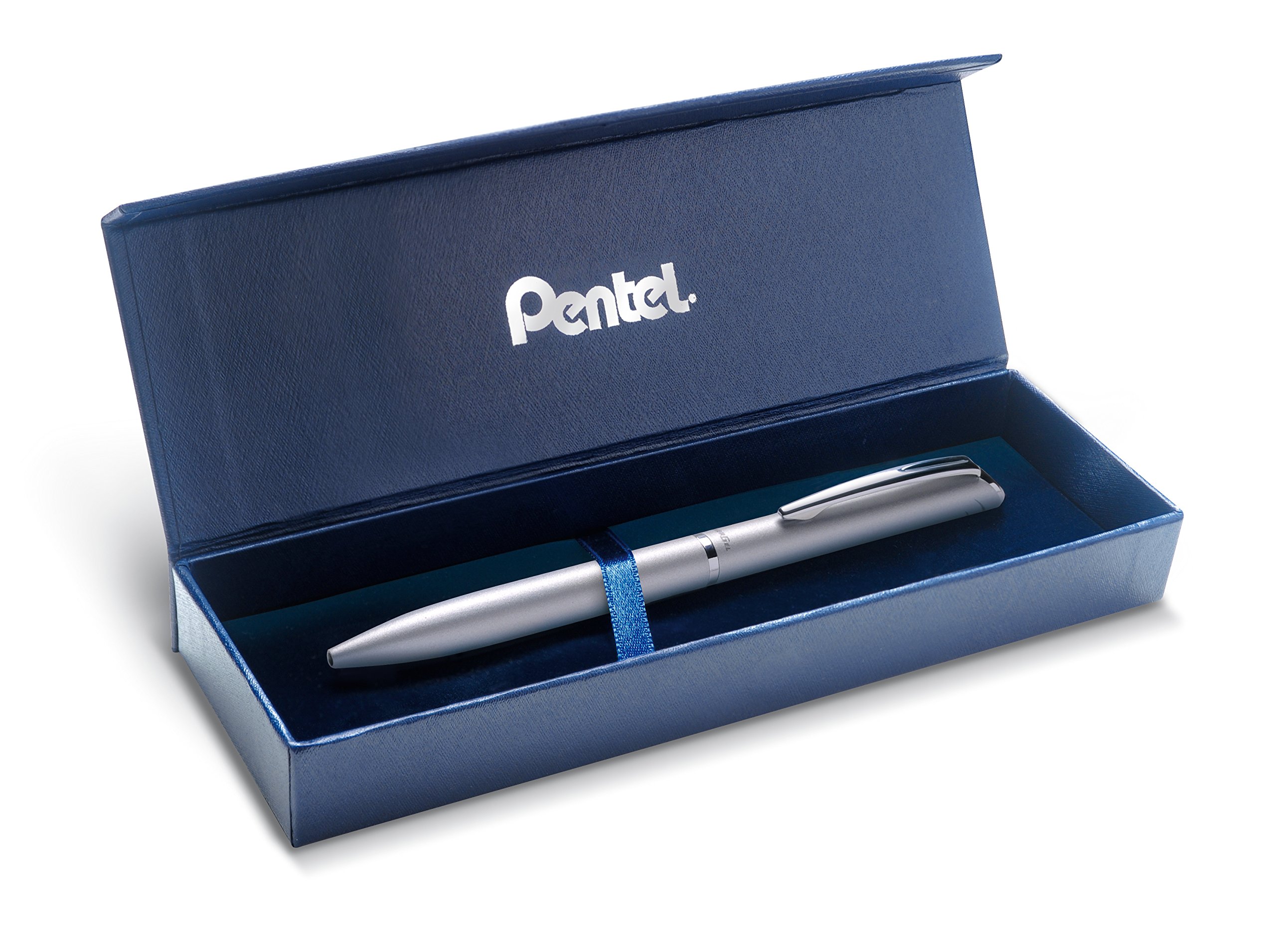 pentel-energel-bl2007-roller-gel-r-tractable-0-7-mm-corps-m-tal-turquoise-mat-co image 5