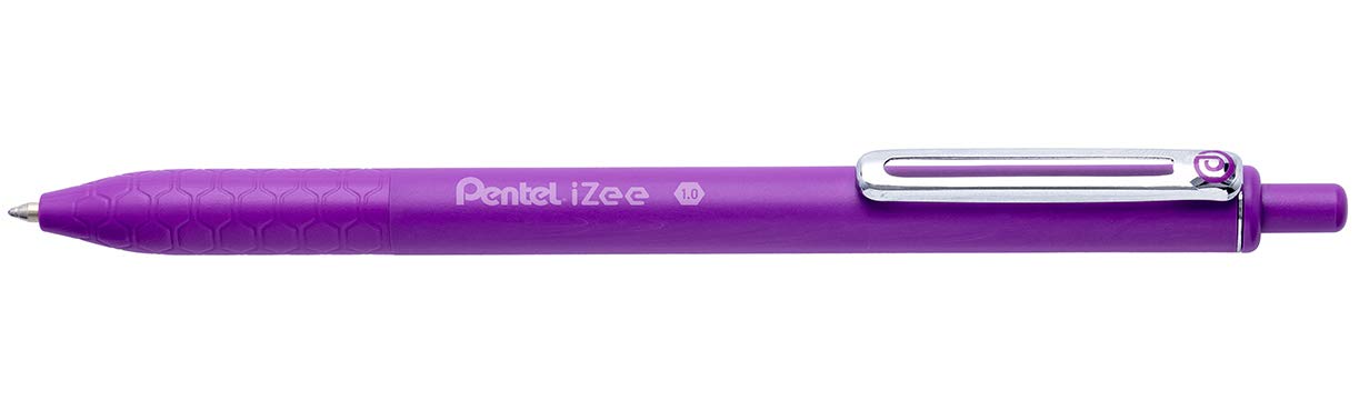 pentel-izee-bx470-pochette-de-4-stylos-bille-r-tractables-1-0-mm-noir-rouge-bleu image 8