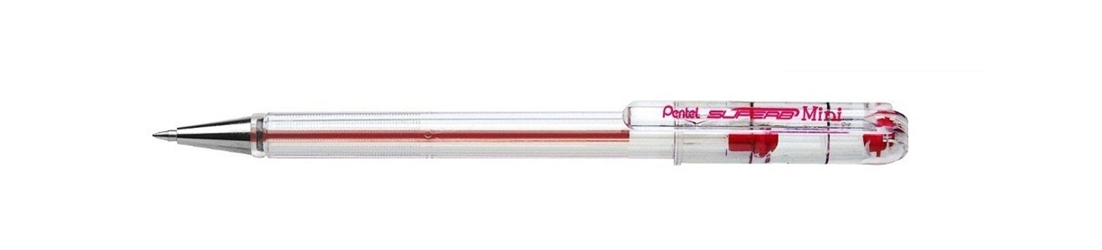 pentel-superb-bk77s-a-lot-de-12-mini-stylos-bille-0-7-mm-noir image 2