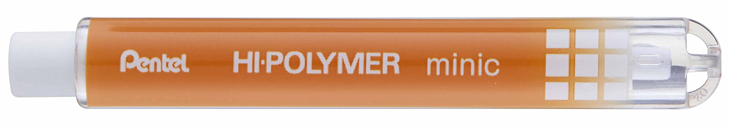 pentel-minic-ze82-stylo-gomme-compact-corps-orange image 2