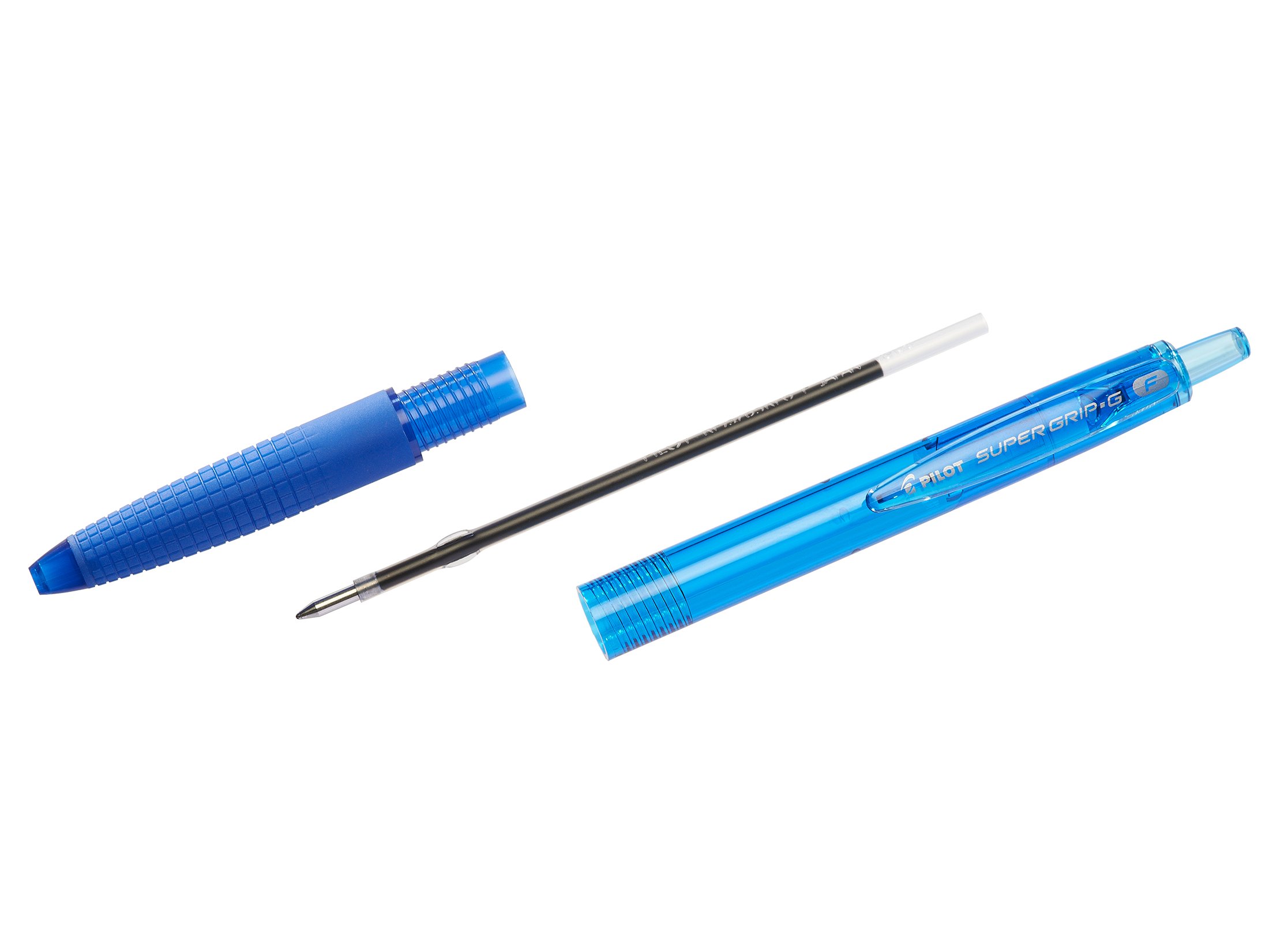 pilot-super-grip-g-stylo-bille-r-tractable-lot-de-6-bleu-pointe-moyenne-1-mm image 4