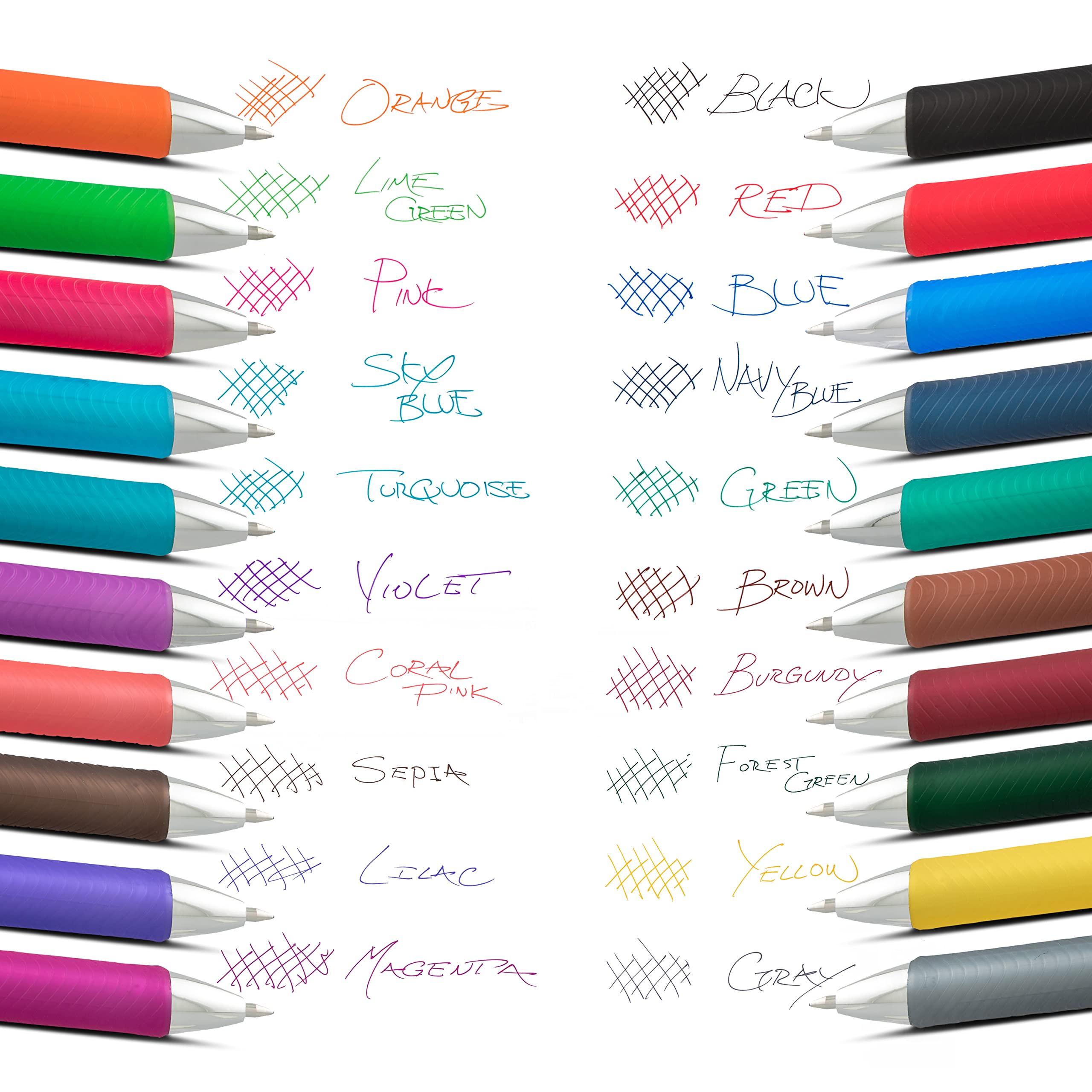 pentel-energel-lr7-d-recharge-roller-gel-0-7-mm-vert image 5
