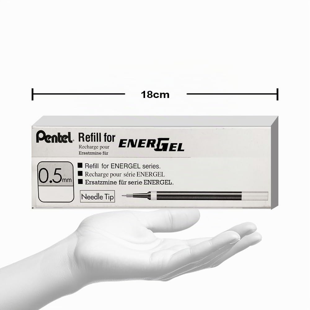 pentel-lrn5-recharges-energel-0-5-mm-rouge-lot-de-12 image 8