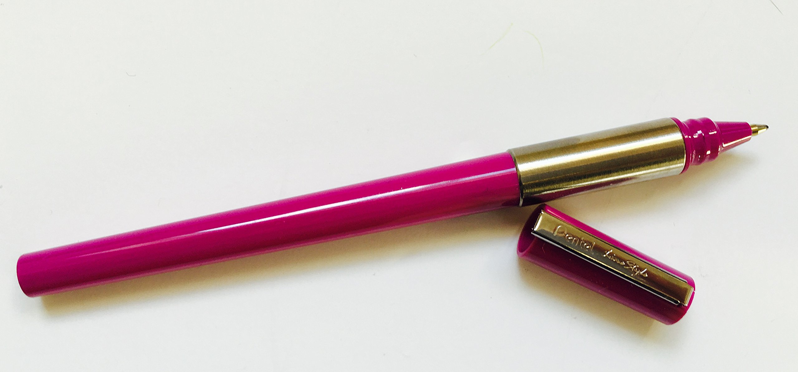 pentel-bk708-line-style-stylo-bille-1-mm-bleu image 6