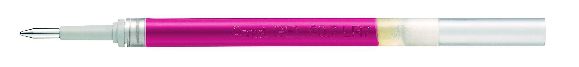 pentel-energel-lr7-lot-de-12-recharges-roller-0-7-mm-rose image 2