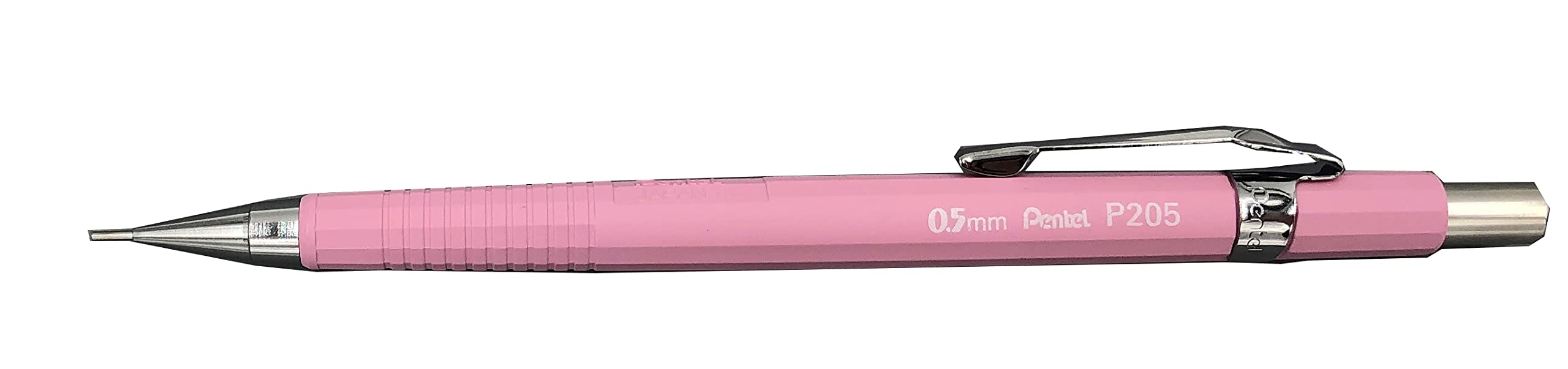 pentel-p200-series-p205-porte-mines-technique-0-5-mm-corps-orange-pastel-lot-de- image 5