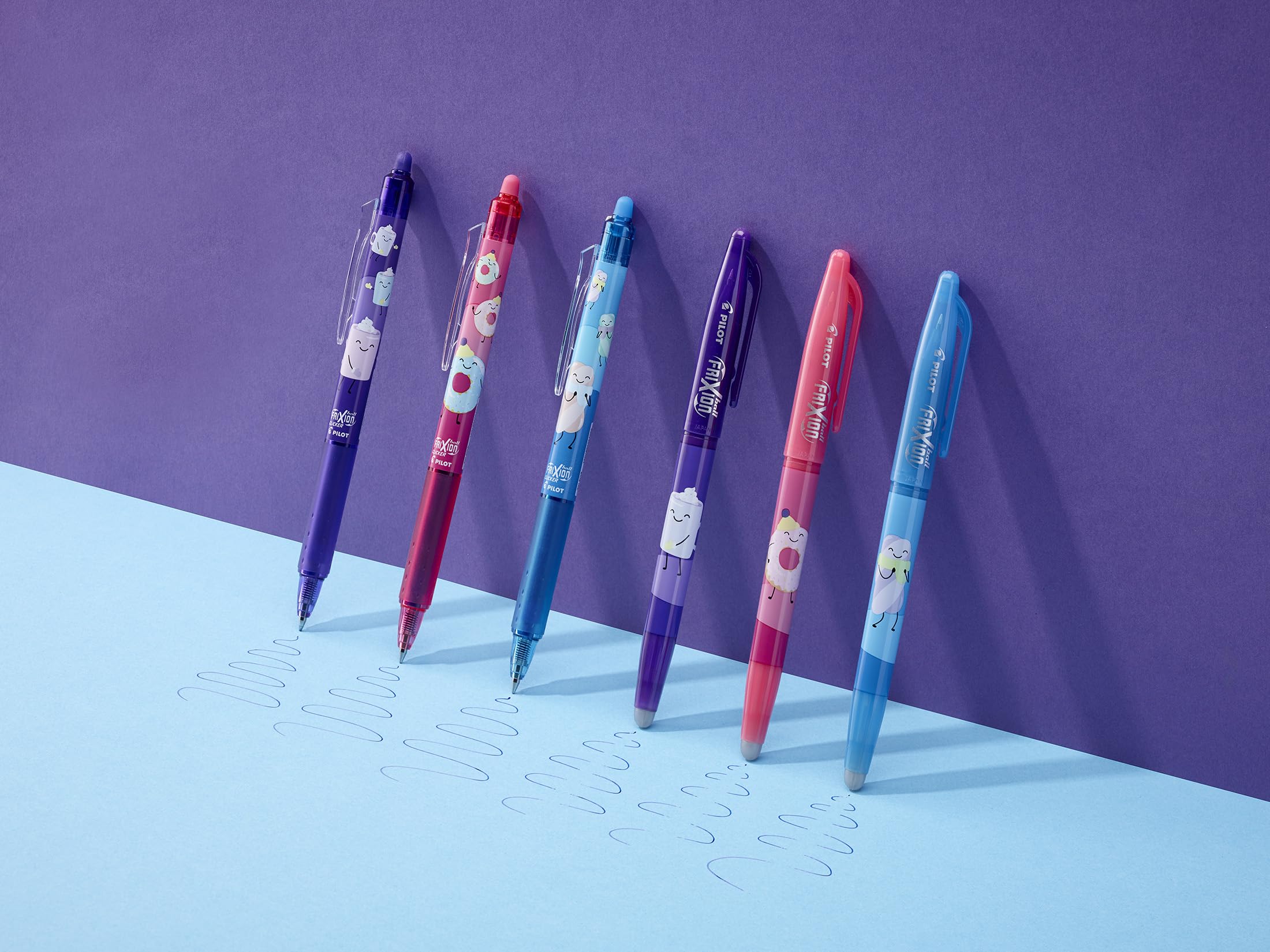 pilot-frixion-ball-light-dition-sweet-paradise-lot-3-rollers-effa-ables-1-surlig image 7