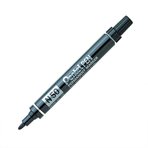 pentel-pen-lot-de-12-marqueurs-permanents-r-tractables-rouge image 6