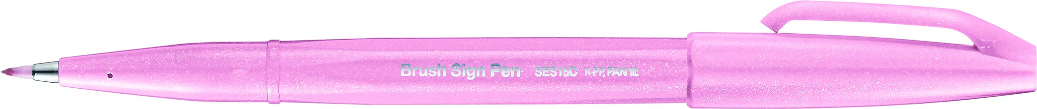 pentel-fude-touch-sign-pen-ses15c-y-feutre-pinceau-ocre-lot-de-10 image 4