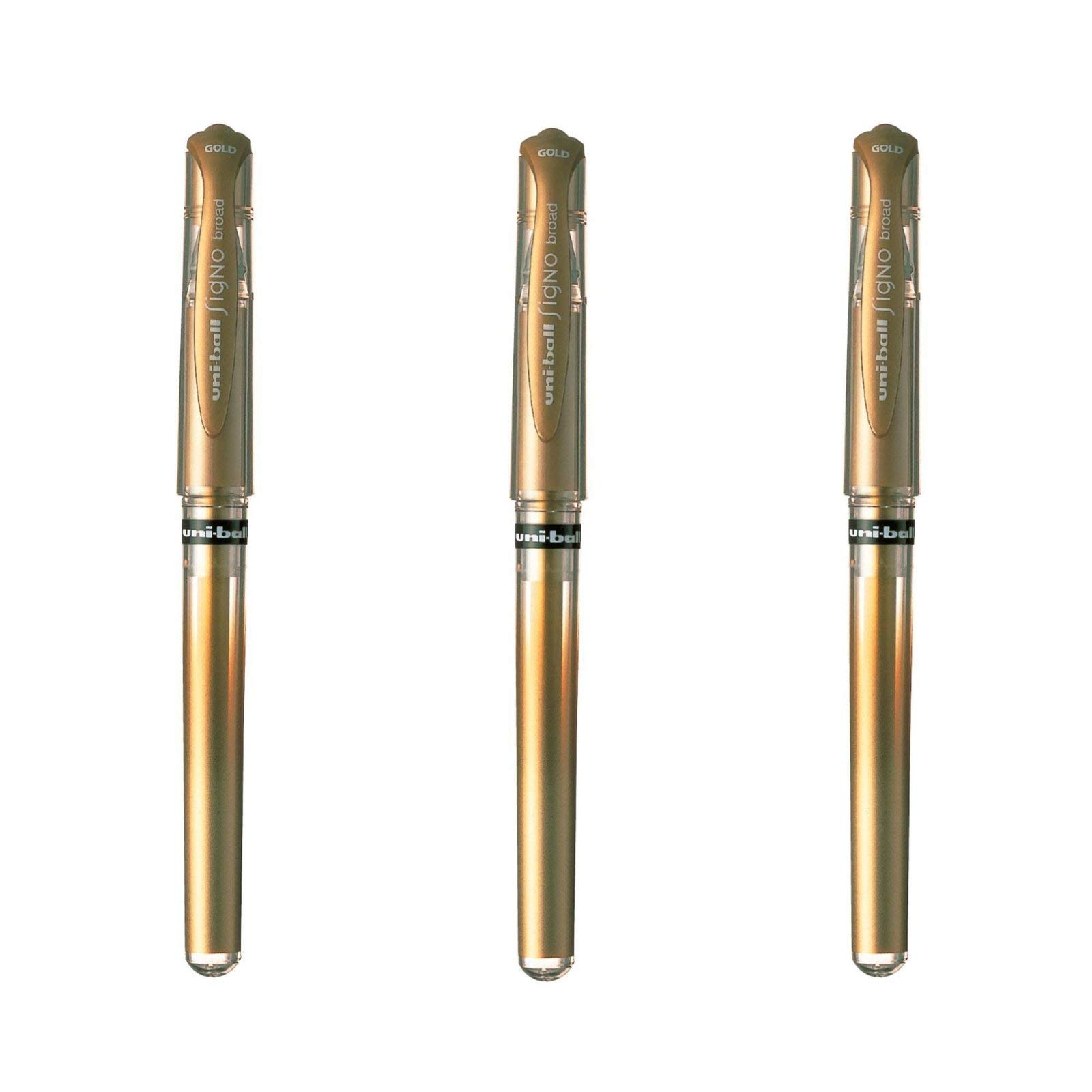uni-ball-signo-um-153-roller-gel-large-1-0-mm-or-lot-de-3 image 1