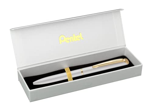 pentel-energel-bl2007p-roller-gel-r-tractable-0-7-mm-corps-m-tal-blanc-pastel-at image 5
