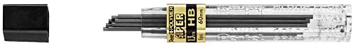 pentel-super-hi-polymer-ch13-lot-de-12-tuis-de-8-mines-graphite-1-3-mm-densit-b- image 6