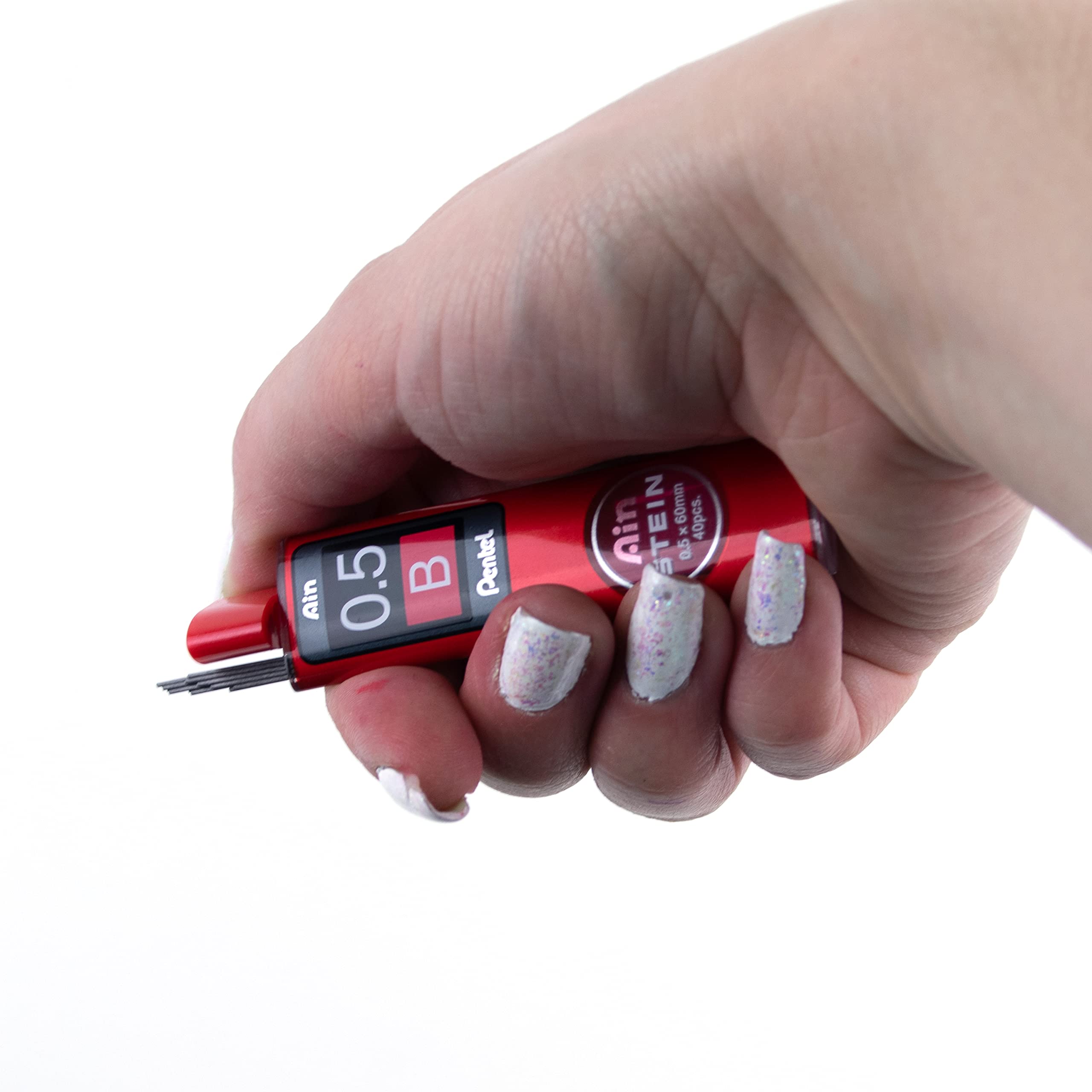 pentel-ain-stein-c275-b-lot-de-12-tuis-de-mines-0-5-mm-b-pour-porte-mine image 4
