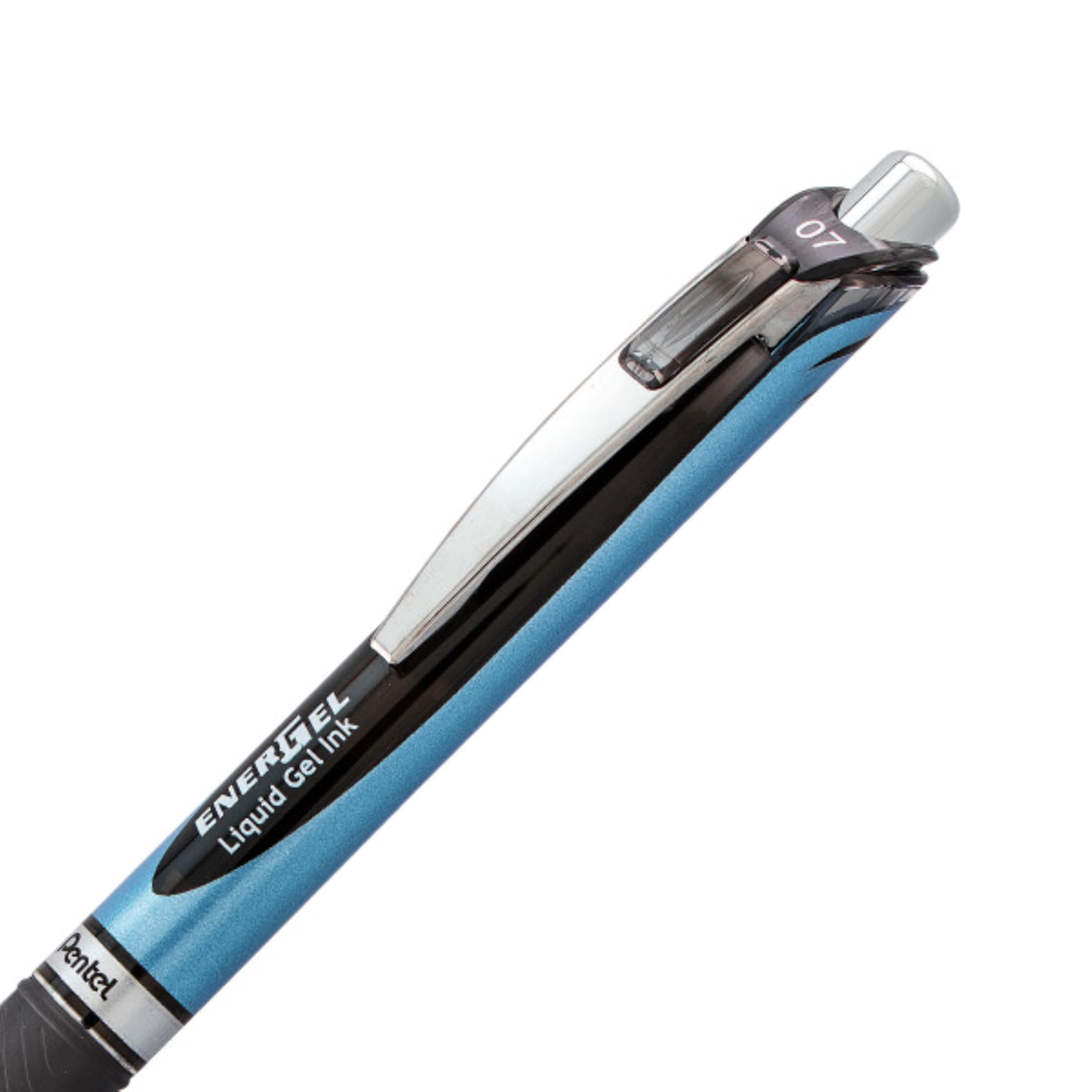 pentel-energel-rtx-roller-gel-r-tractable-0-7-mm-noir-lot-de-10 image 4