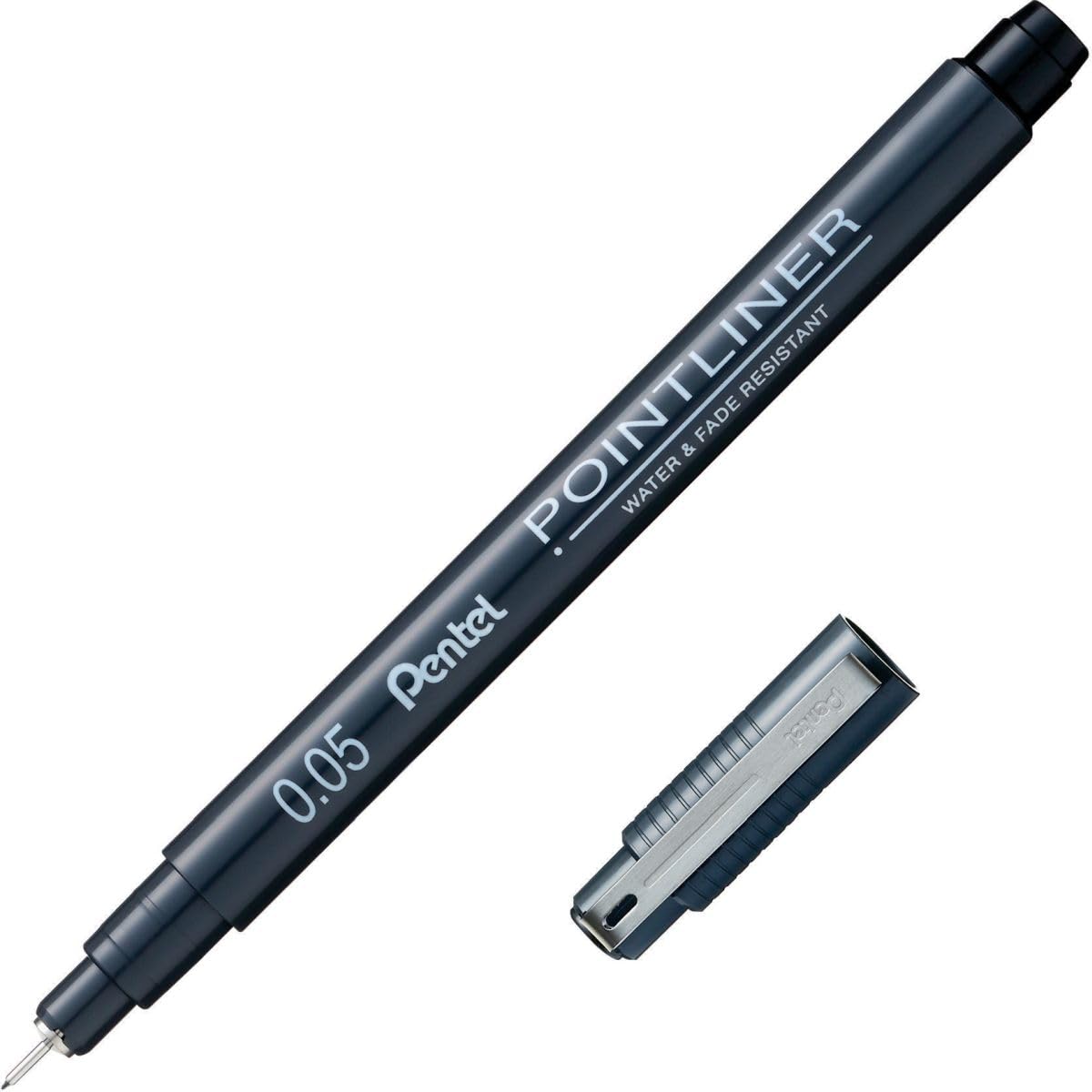 pentel-arts-pointliner-s20p-feutre-technique-pointe-calligraphie-2-mm-noir-lot-d image 7