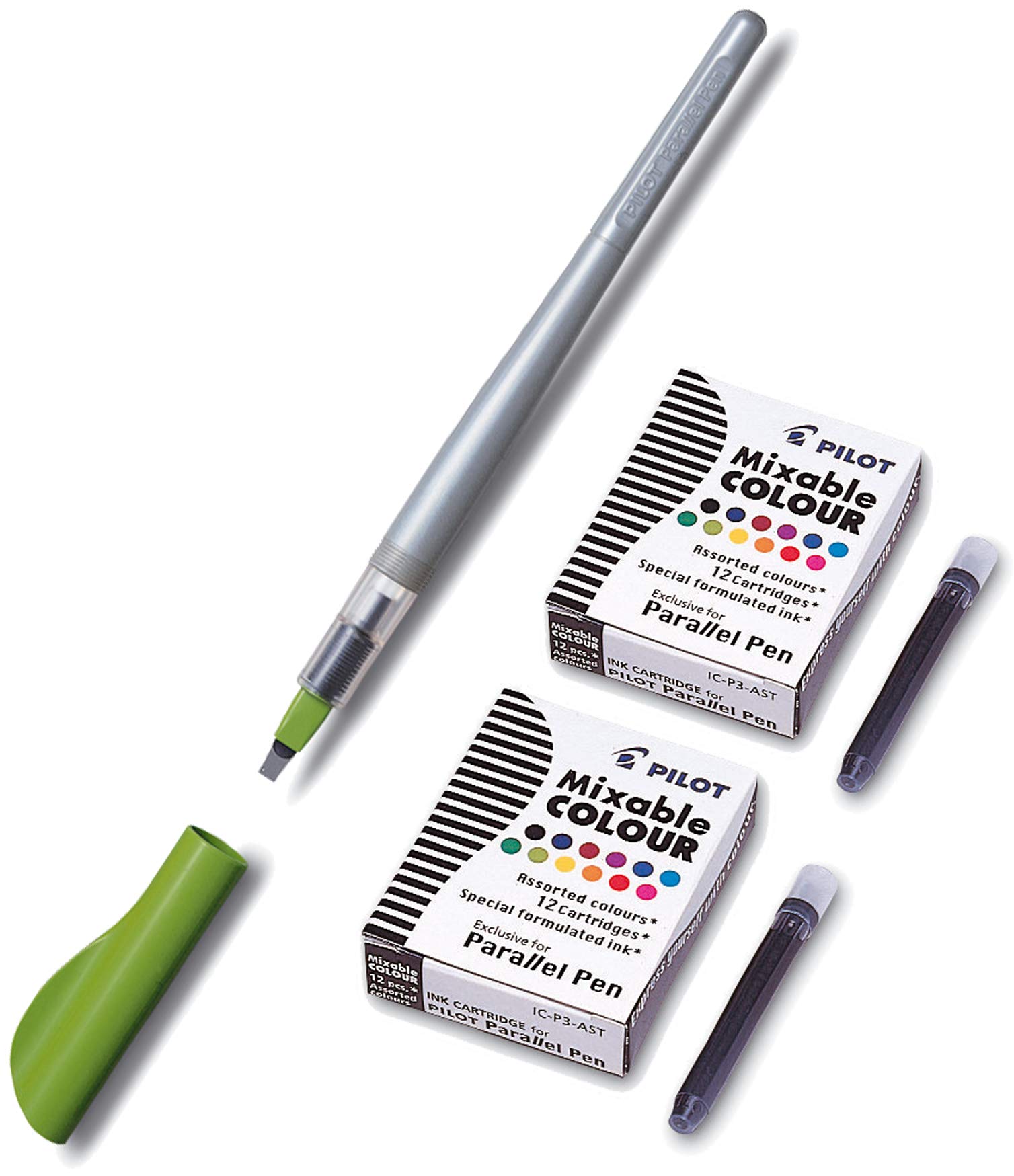 pilot-parallel-pen-2-4-mm-stylo-plume-calligraphie-rechargeable-kit image 7