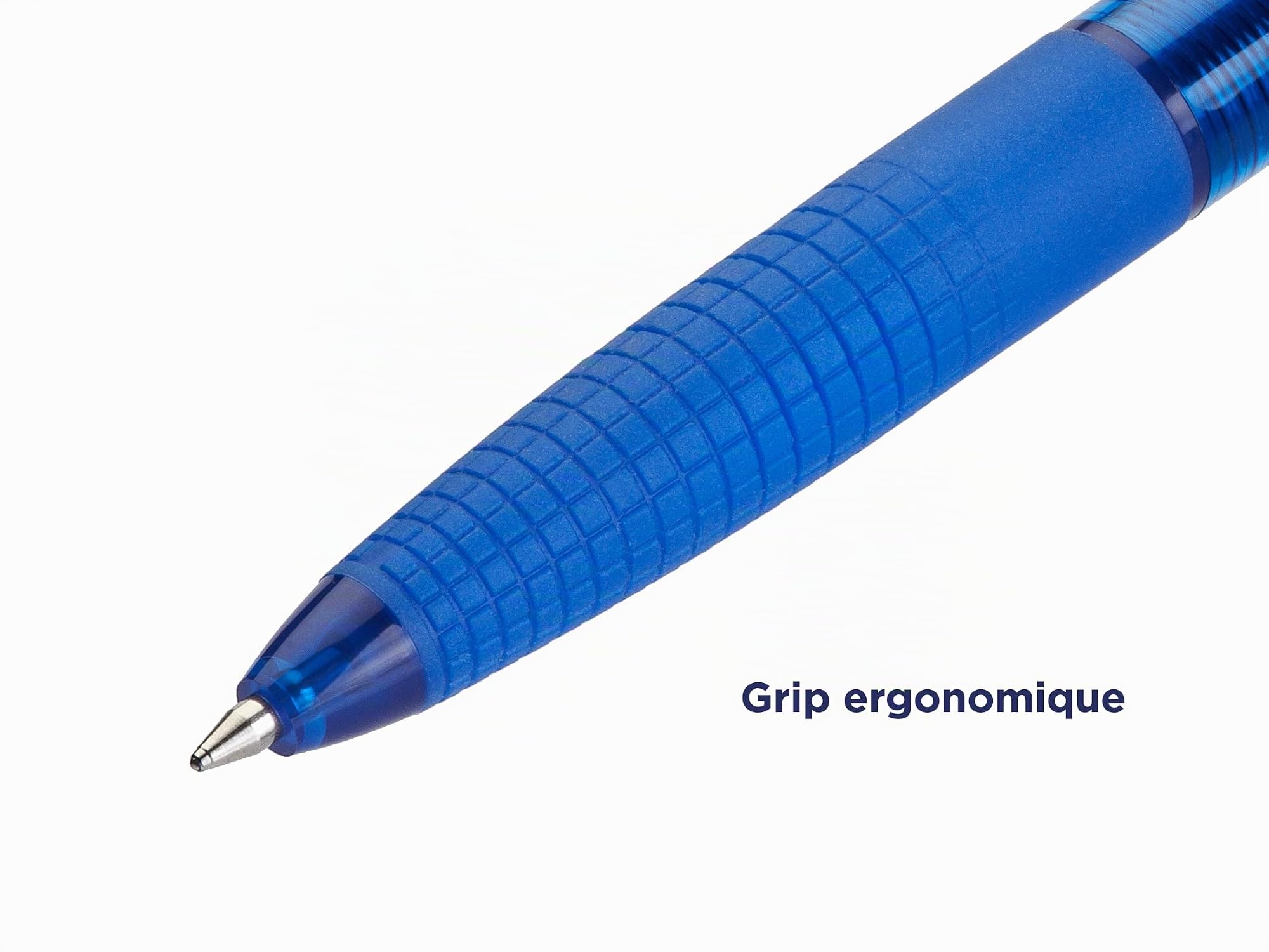 pilot-super-grip-g-lot-de-12-stylos-bille-r-tractables-pointe-moyenne-1-mm-4-ble image 3