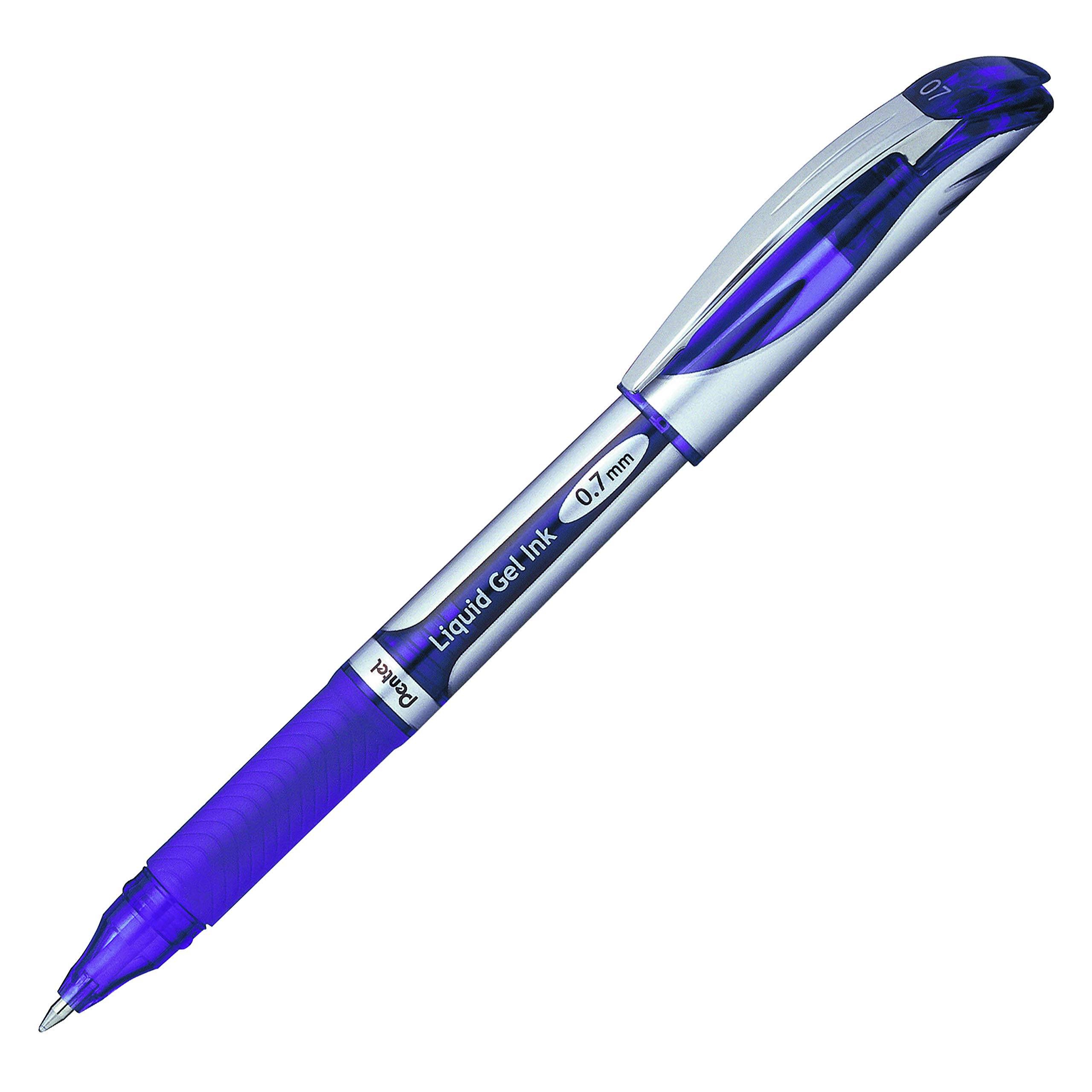pentel-energel-roller-gel-0-7-mm-violet-lot-de-12 image 3