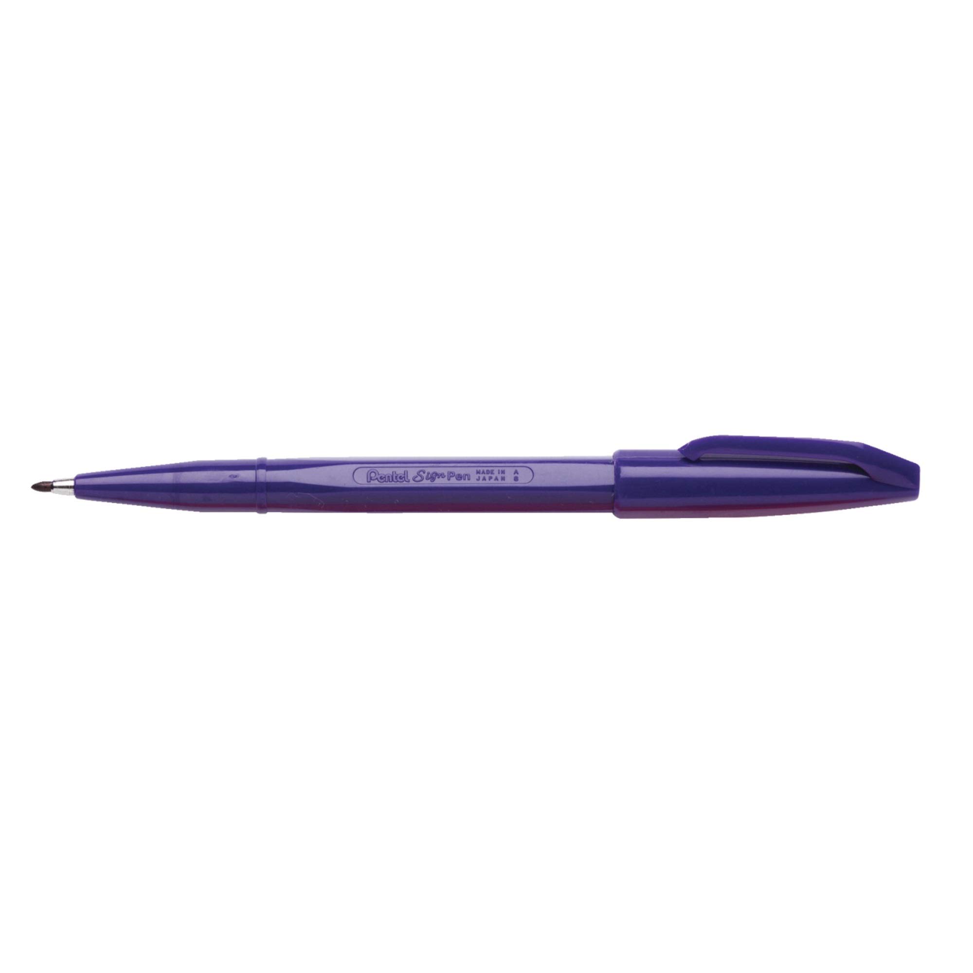 pentel-sign-pen-lot-de-12-feutres-pointe-fibre-ocre image 8