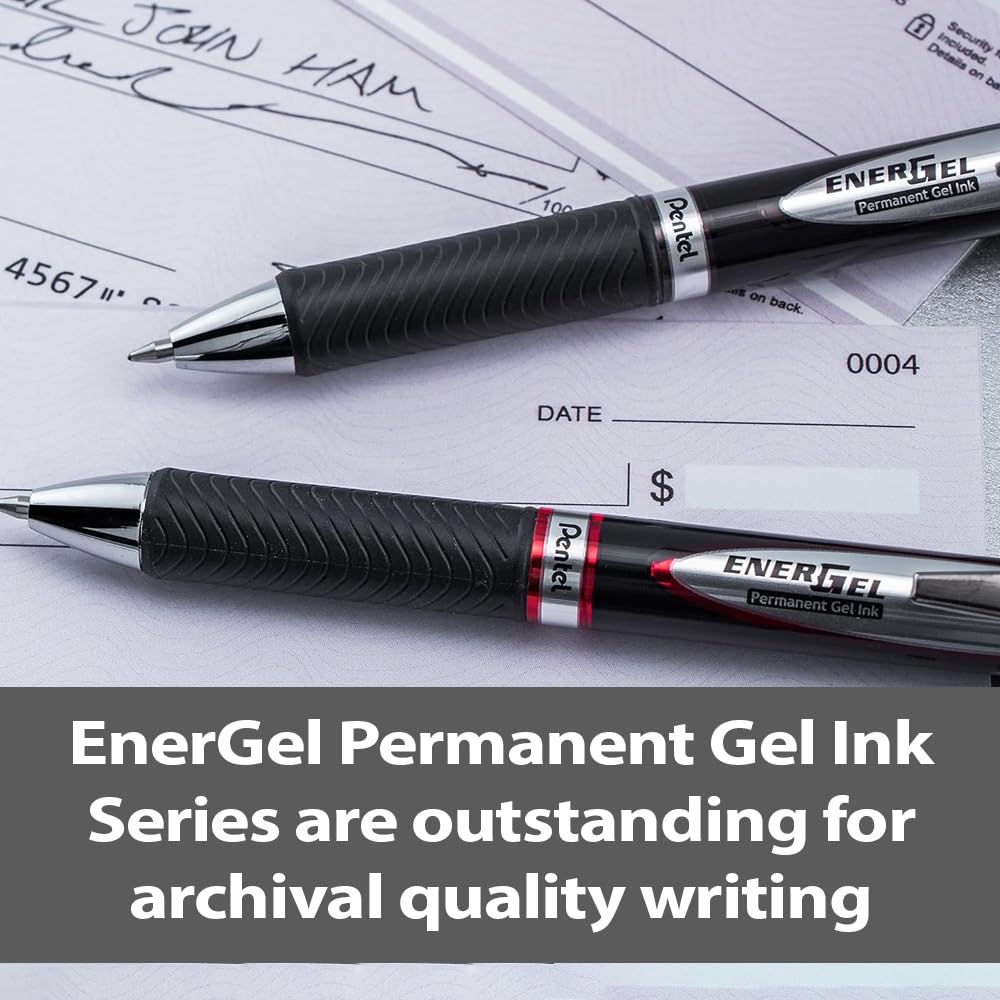 pentel-energel-bl77-x-m-lot-de-12-rollers-gel-r-tractables-0-7-mm-rouge image 3
