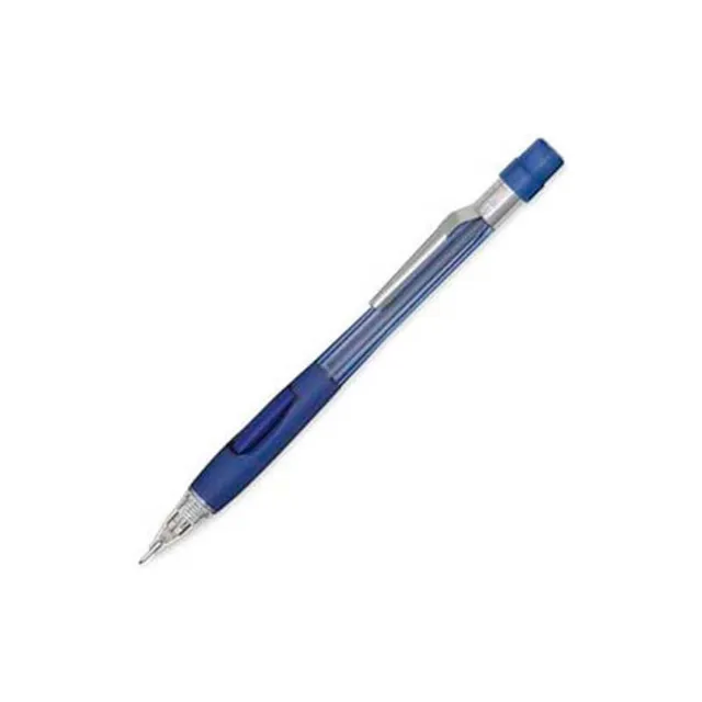pentel-clic-porte-mines-0-7-mm-bleu-canon-4-mm-lot-de-12 image 1