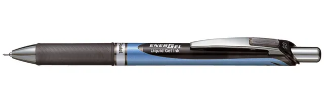 pentel-energel-bln75-a-xm-roller-gel-r-tractable-0-5-mm-noir-lot-de-12 image 1
