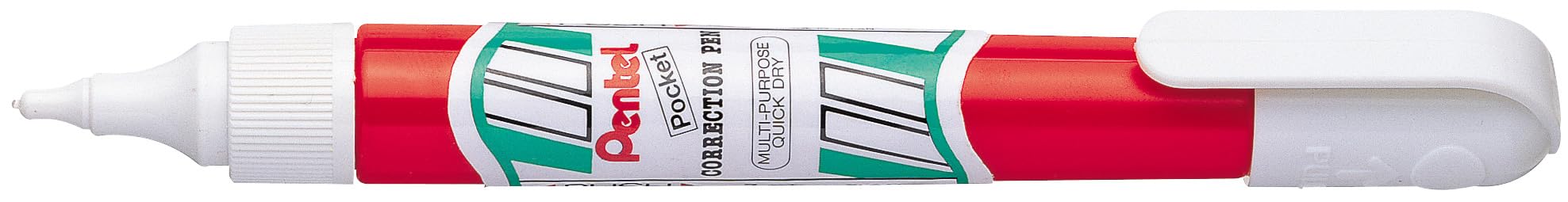 pentel-pentex-pocket-zlc21-wf-stylo-correcteur-liquide-7-ml-lot-de-12 image 2