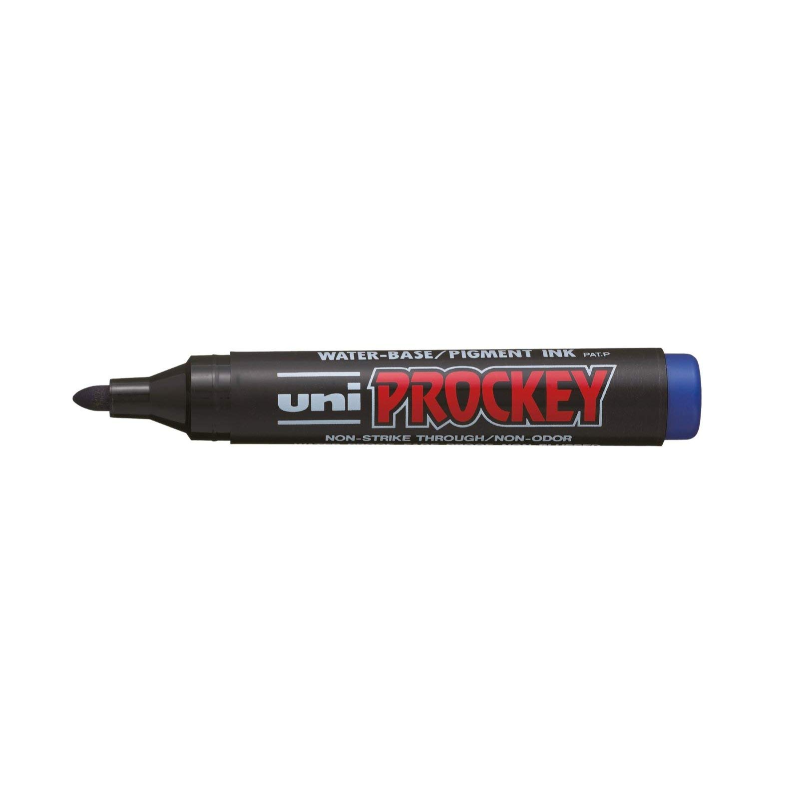 uni-ball-prockey-pm-122-marqueur-permanent-pointe-ogive-1-2-1-8-mm-pack-de-4-cou image 2