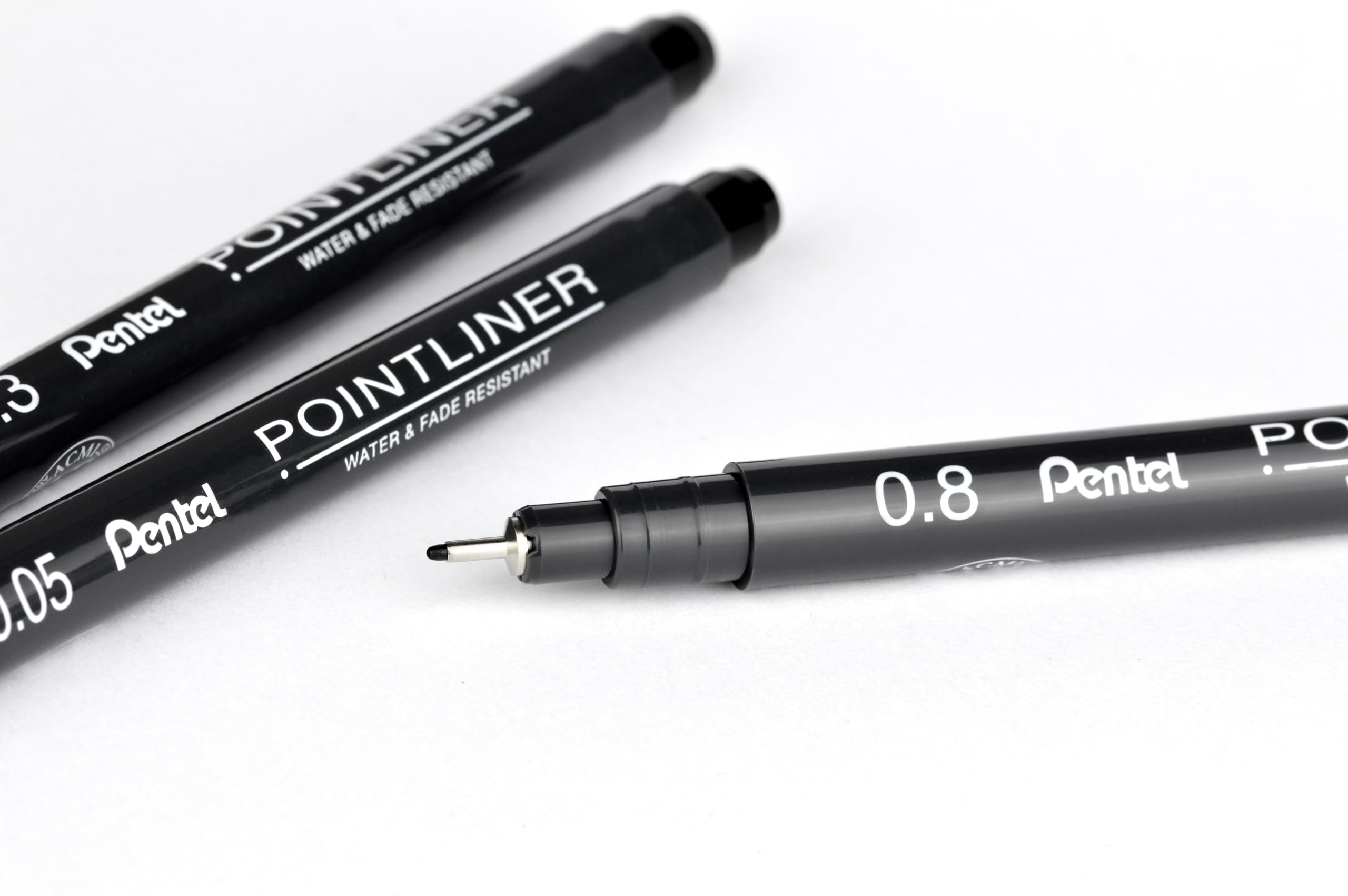 pentel-pointliner-s20p-5-lot-de-5-feutres-fins-noirs-0-05-0-8-mm image 4