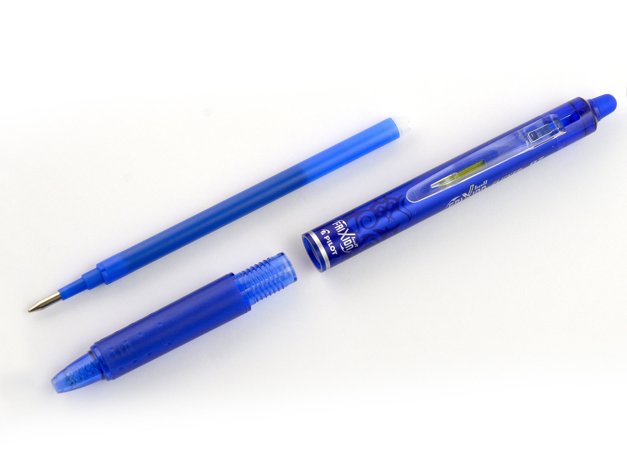pilot-frixion-ball-clicker-roller-effa-able-r-tractable-0-7-mm-lot-de-4-noir-ble image 4