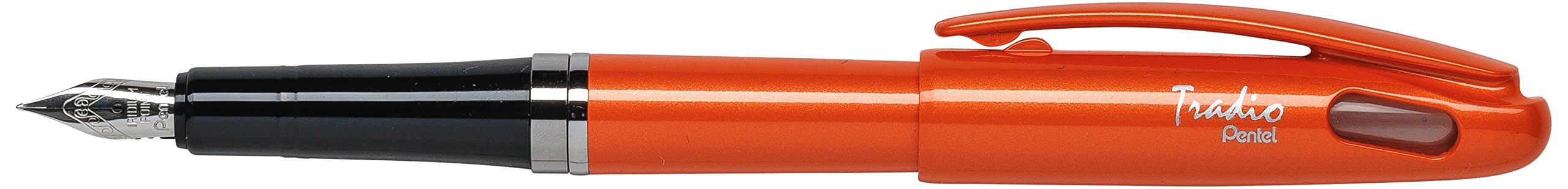 pentel-tradio-stylo-plume-rouge-brillant-trf96-lot-de-12 image 6