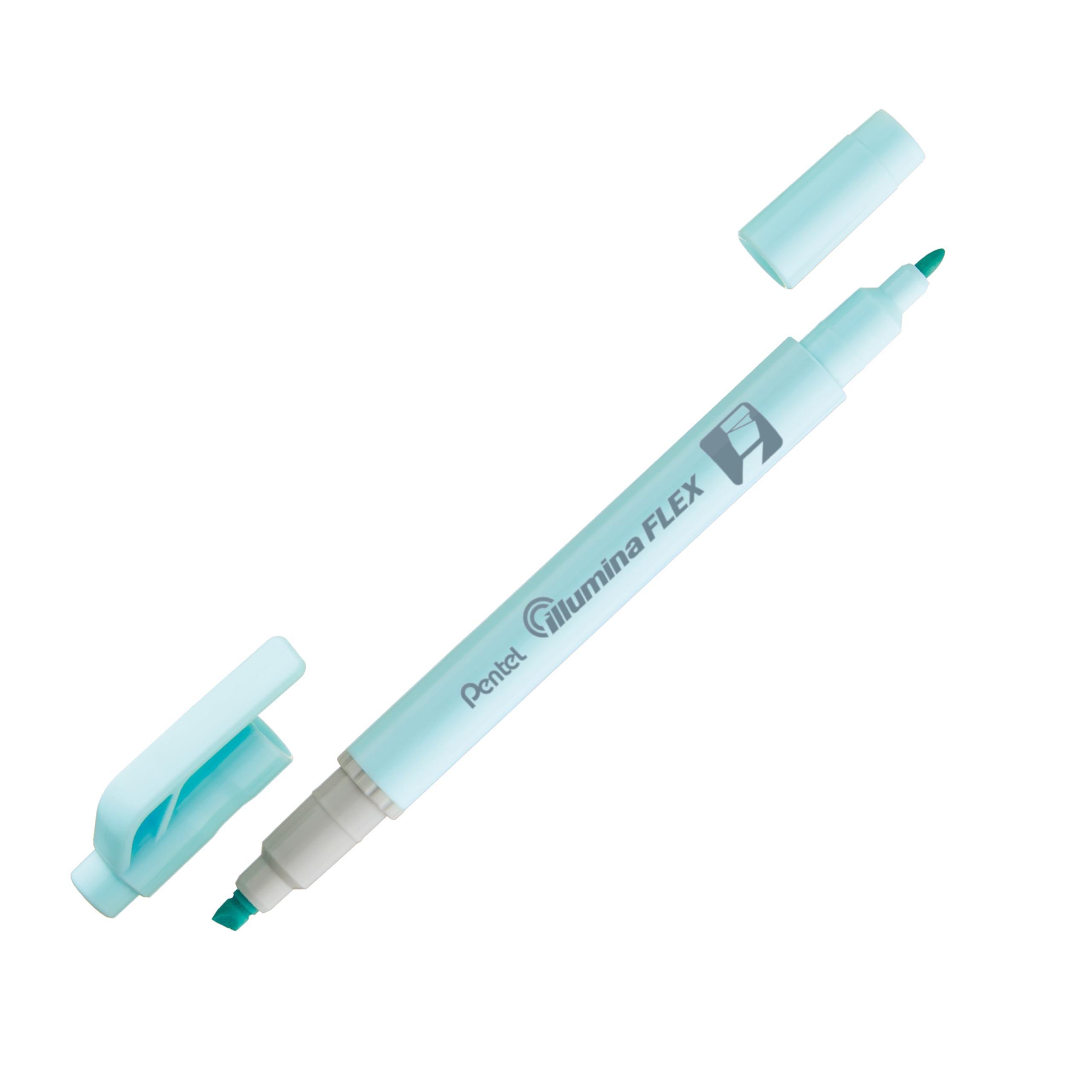 pentel-illumina-flex-slw11p-surligneur-bi-pointe-pastel-rose-lot-de-10 image 3