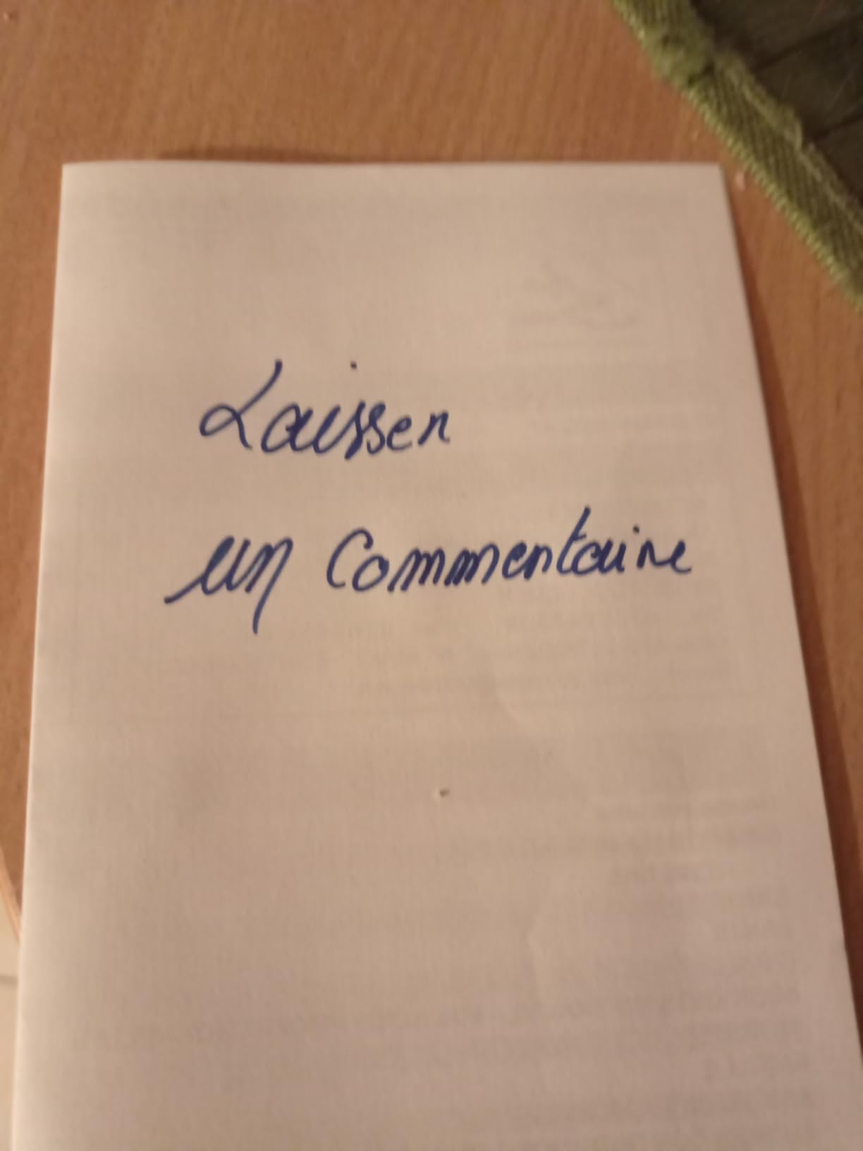 Écriture douce et fluide
